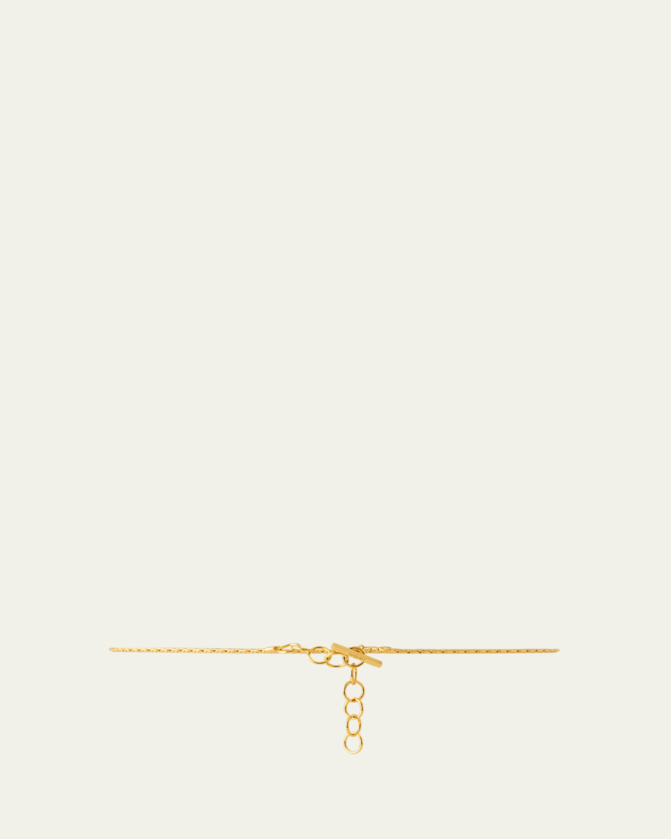 Skinny Brass Chain Belt